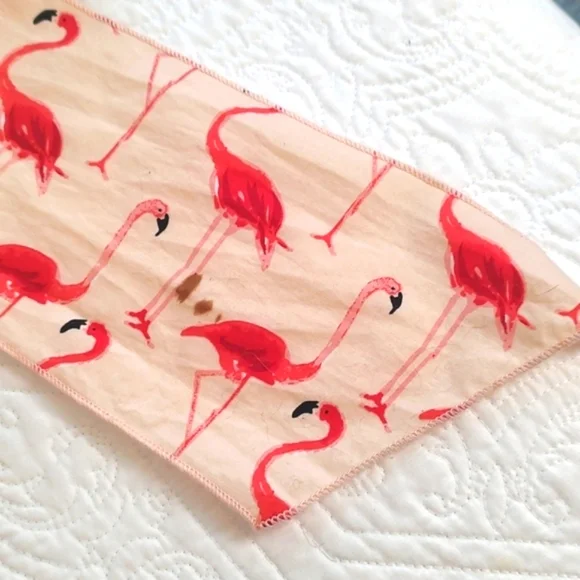 Chicwish Sleeveless Summer Fit & Flare Flamingo Printed Dress/ Size M - Picture 14 of 14